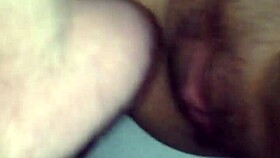 young czech teen strokes cock perfectly in homemade vid, ending with hot cumshot on boobs