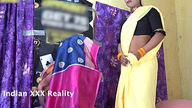 Indian mistress pussy fucked hard by servant