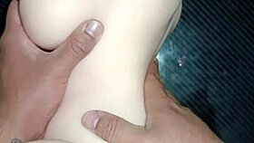 Mandy's tight ass creampied anal fucked hard desk domination gaping