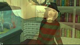 Female Freddy Krueger Ignites Nightmare Sex Street Action