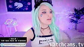 Cherry Crush Webcam Tease Drives You Wild on Watchcams TV!