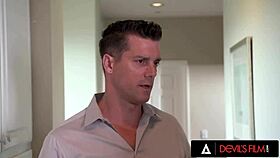 stunning ebony ana foxxx chokes on monster cock then takes swinger facial 😈💦