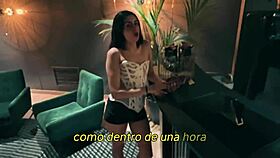 skinny colombian tricked into bedroom for deepthroat humiliation