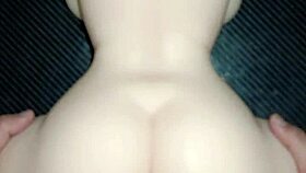 Mandy's tight ass creampied anal fucked hard desk domination gaping