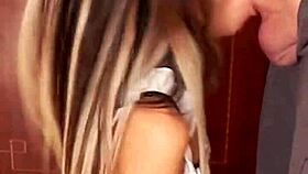 candie cross drops knees polishes cocks like perfect maid