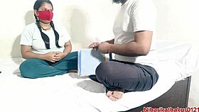 teacher fucks innocent student creampie cumshot first time 😍💦