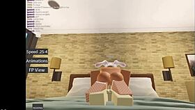 hardcore roblox game turns into big ass bunny tits fuck fest