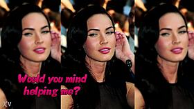 wanna jerk to my erotic megan fox riding instructions video