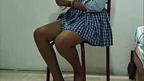 check out this sexy latina werita taking a massive dildo deep in her garage😍