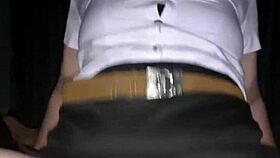 thai college babe in bangkok begs for creampie after wild sex adventure