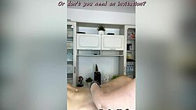 Sugarnadya waxes throbbing fat cock up close