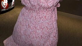 Curvy spanish teen claudia teases big black cock in hotel