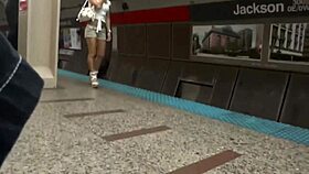 hey check out this hot asian's sexy legs in heels