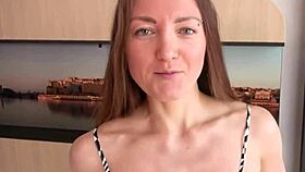 Julia Maze rims deep then pounded hard in hot casting!