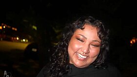 Peachy Garcia meets stranger in Marietta for WILD FUCK