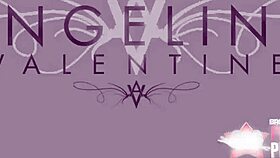 slim angelina valentine dirty talks while dominating with toys