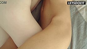 skinny besties milena and sicilia lick wet pussies