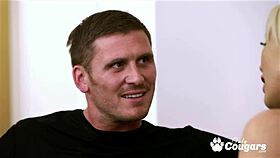 Busty Cougar Aaliyah Ca Pelle Gags Deepthroats Chokes Swallows Huge Sticky Cum Load!