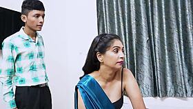 Desi Wife Takes Rough Threesome Pounding From Indian College Lovers In Juicy Creampie Session!