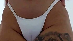 Sit on friend's face until she suffocates in big pussy lips