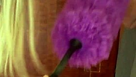 candie cross drops knees polishes cocks like perfect maid