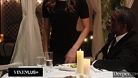 deeper into garage katie kush bound handcuffed chokes on monster bbc deepthroat then anal punished riding hard