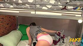 Fake Hostel Plump Teen Ruined by Intense Doggystyle Pounding