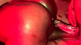 spreading milf pussy wide aggressive hardcore doggy