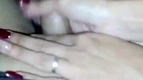 Argentinian maid whore cleans house catches me watching porn then joins for hot handjob creampie on her juicy pussy