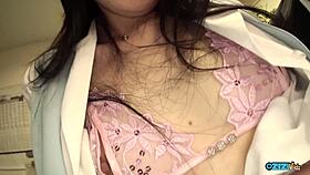 Late night work turns into intense doggystyle pussy pounding