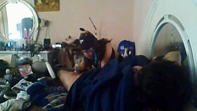 Cock-addicted friend sucks and pounds me wildly