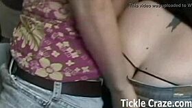 Hey we're tickling this bound girl relentlessly until she pees herself in humiliation