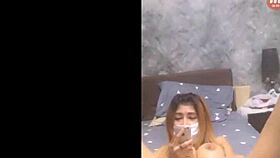 thai big tits babe masturbates live, wanna fuck these huge boobs?