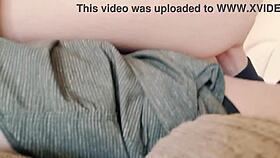 pregnant housewife rides big cock after cooking chores