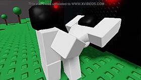 Overwhelmed By Roblox Tm's Monster Cock Cumming Deep Inside My Milf Pussy!