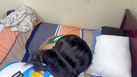 Stepmom Watches Me Pound Stepsister's Tight Pussy Hard in Hot Threesome