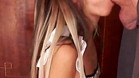 candie cross drops knees polishes cocks like perfect maid