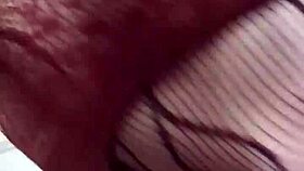 Chubby Curvy Slut Strips See-Through Bra Teasing Huge Tits Squirting Vibrator Cum