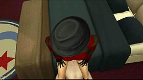 Female Freddy Krueger Ignites Nightmare Sex Street Action