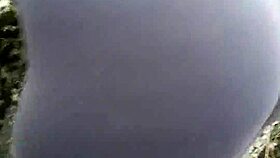 😏 stranger bends big booty teen over in public forest for quick doggystyle cum