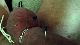 self stroking massive penis closeup