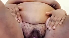 Onthatile Naked Squirting in Multiple Close-Up Orgasms