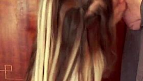 candie cross drops knees polishes cocks like perfect maid