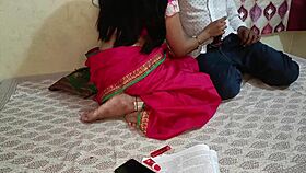 i grabbed teacher's cigarette then she rode my cock spooning creampie