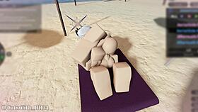 indoor pool wasn't enough so we fuck hard on the beach