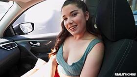 Intense Driving School Blowjob Cowgirl Doggystyle Outdoor Fuck Reality