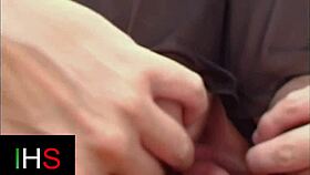 beautiful brunette milf bends over for deep assfucking by huge cock