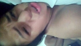 oh god, this slut's dirty moans echo as bbc wrecks her in cuckold creampie frenzy