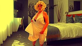 hey gilf norma jean takes missionary creampie pounding