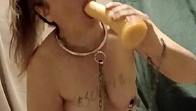 i'm your humiliated slave for uro and belt whipping session!